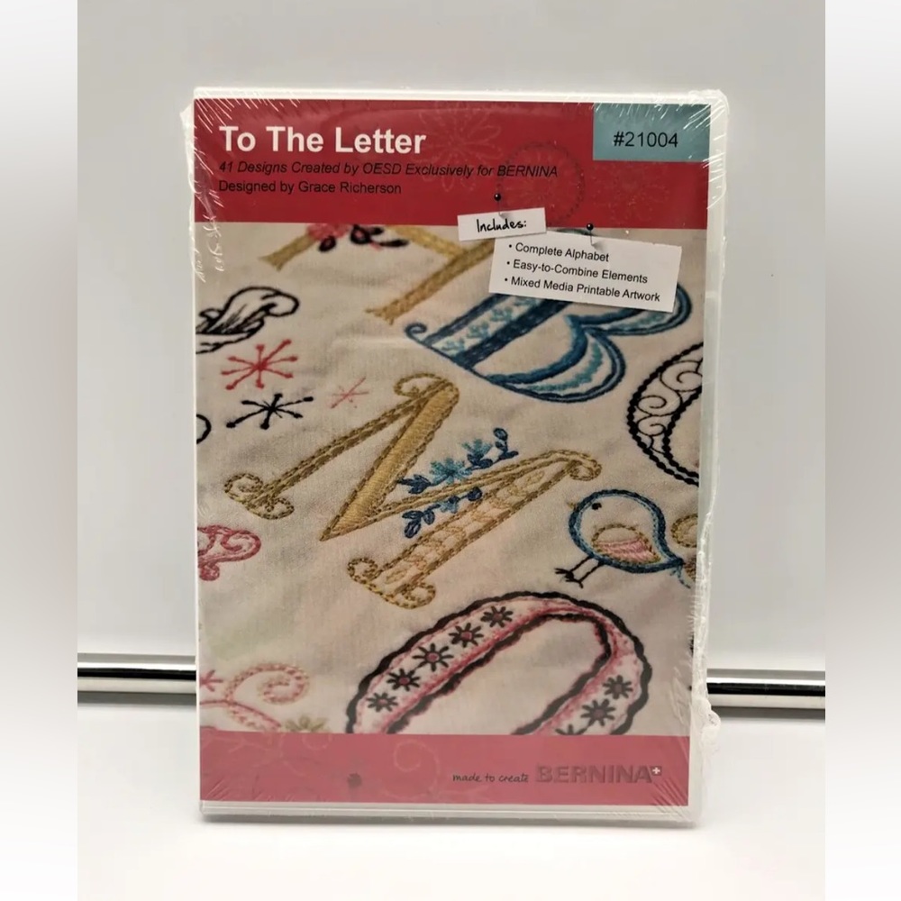 New Bernina To The Letter 41 Designs Created Exclusively for Bernina (#21004)